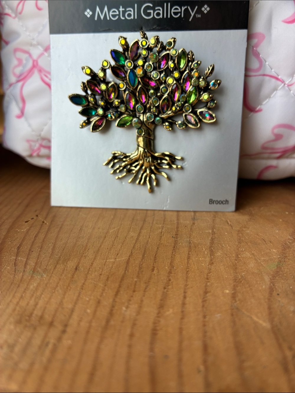 Gallery Multicolor Tree of Life Brooch